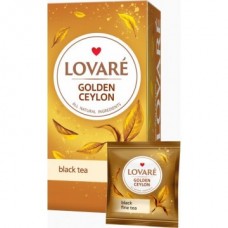 Чай чорний у пакетиках по 2 гр Lovare Golden Ceylon (50 пакетиків)