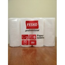Полотенца рулонные 2-х слойные Professional Fesko Рута