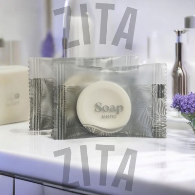 Мило одноразове (мыло одноразовое) 12 гр для готелів серії Relax&SPA упаковка Flow Pack