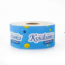 Папір туалетний (туалетная бумага Джамбо) Кохавинка Велетень-Джамбо 125м