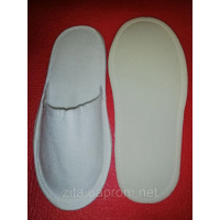 Тапочки (тапочки для холодных полов) теплі із закритим мисом для готелів альтернатива махровим Тапочки (тапочки для холодных полов) теплі із закритим мисом для готелів альтернатива махровим