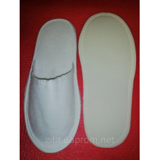 Тапочки (тапочки для холодных полов) теплі із закритим мисом для готелів альтернатива махровим Тапочки (тапочки для холодных полов) теплі із закритим мисом для готелів альтернатива махровим