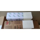 Паперові рушники V-V укладання (полотенца листовые) целюлозні двошарові листові Кохавинка 150 аркушів білі Паперові рушники V-V укладання (полотенца листовые) целюлозні двошарові листові Кохавинка 150 аркушів білі