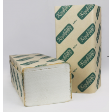 Паперові рушники V-V укладання (полотенца листовые) целюлозні двошарові листові Кохавинка 150 аркушів білі Паперові рушники V-V укладання (полотенца листовые) целюлозні двошарові листові Кохавинка 150 аркушів білі