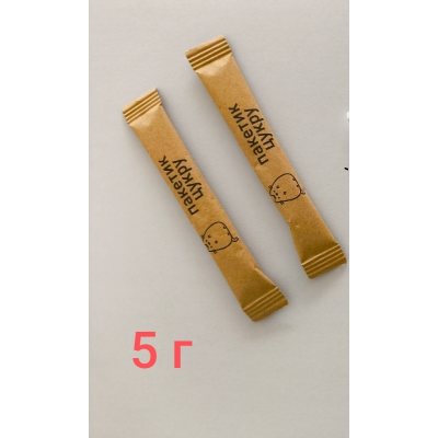 Цукор у стиках - сахарный песок в стиках (мини упаковках) по 5 гр