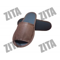 Одноразові капці (тапочки одноразовые) на щільній підошві великого розміру 45-46 Одноразові капці (тапочки одноразовые) на щільній підошві великого розміру 45-46