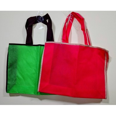 Еко сумка зі спанбонду 40 см на 30 см різних кольорів