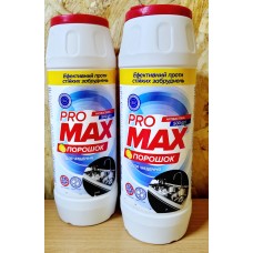 Порошок для чищення PRO MAX Лимон 500 мл Порошок для чищення PRO MAX Лимон 500 мл