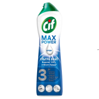 Чистящий крем Cif Power Max 3в1 Ультра Уайт 500 мл Чистящий крем Cif Power Max 3в1 Ультра Уайт 500 мл